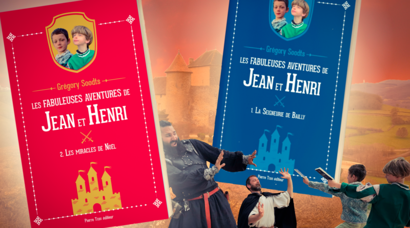 Découvrez la collection de livres pour enfants des "fabuleuses aventures de Jean et Henri"